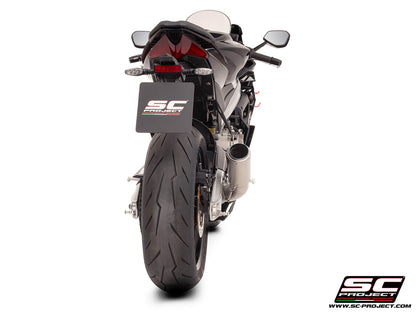 APRILIA TUONO 660 (2025-2026) 2-1 Titanium full exhaust system, with CR-T titanium exhaust