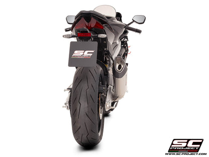 APRILIA TUONO 660 (2025-2026) 2-1 "Trofeo" full exhaust system titanium, with SC1-R titanium exhaust