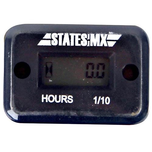 states mx hour meter black