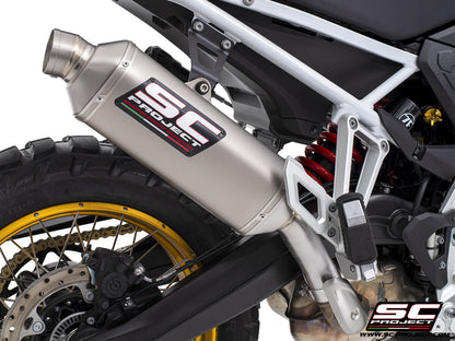 BMW F 900 GS (2024-2026) Rally Raid titanium exhaust
