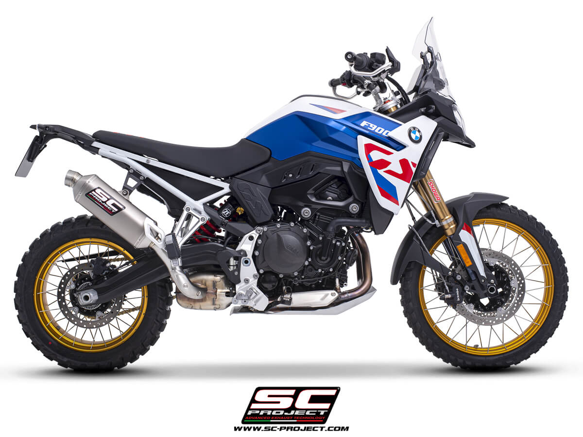 BMW F 900 GS (2024-2026) Rally Raid titanium exhaust