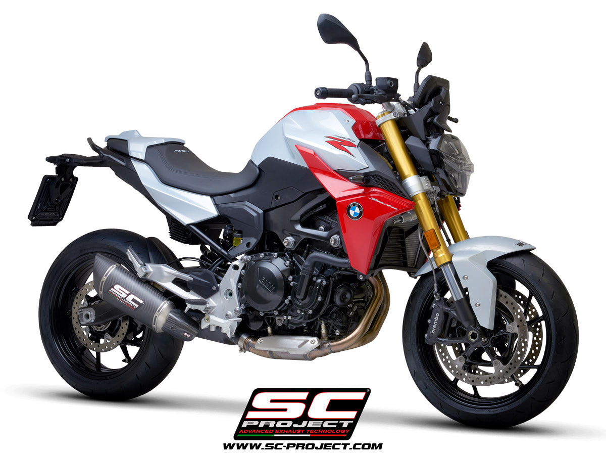 BMW F 900 R (2025-2026) SC1-R Muffler, with Carbon fibre end cap