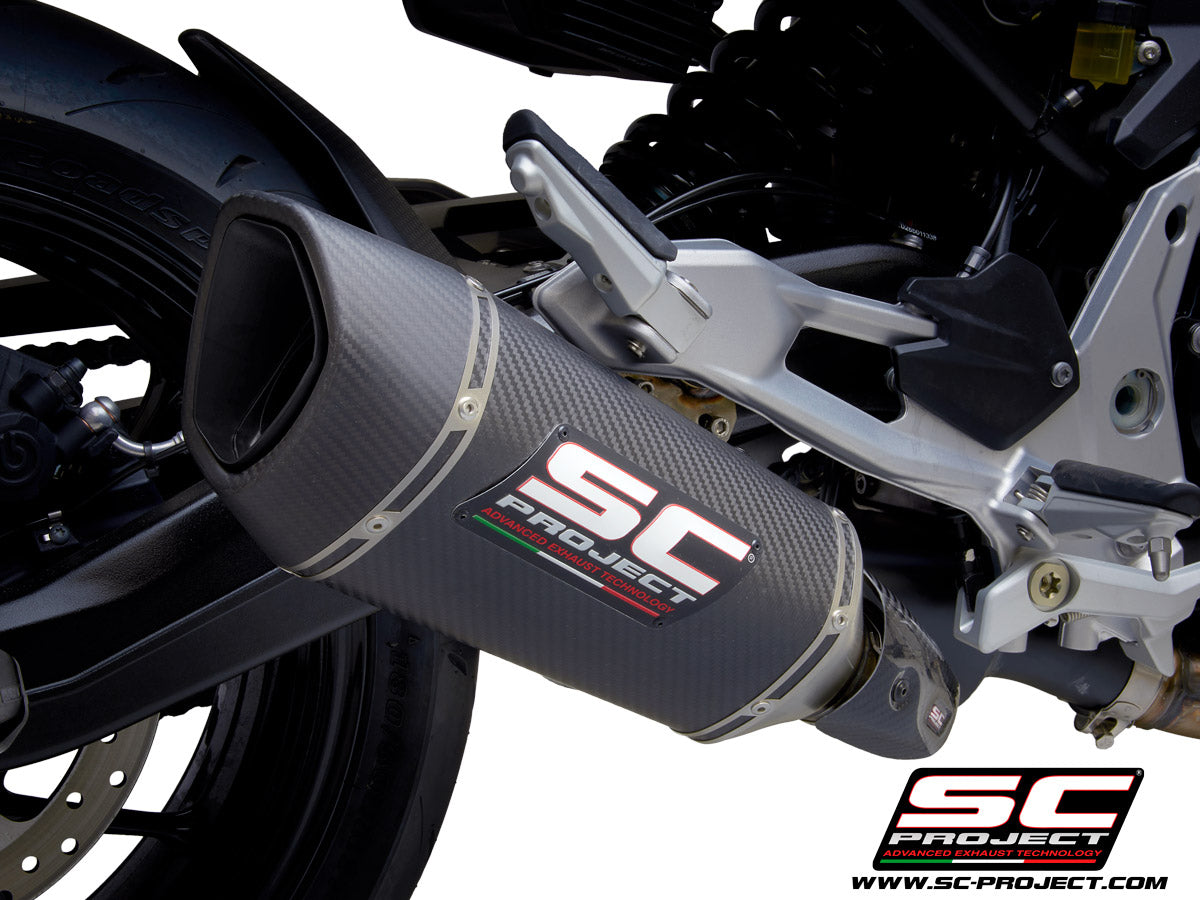 BMW F 900 R (2025-2026) SC1-R Muffler, with Carbon fibre end cap