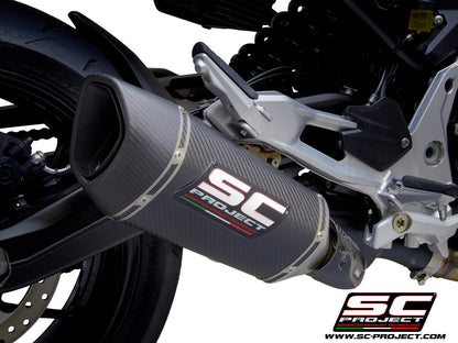 BMW F 900 R (2025-2026) SC1-R Muffler, with Carbon fibre end cap