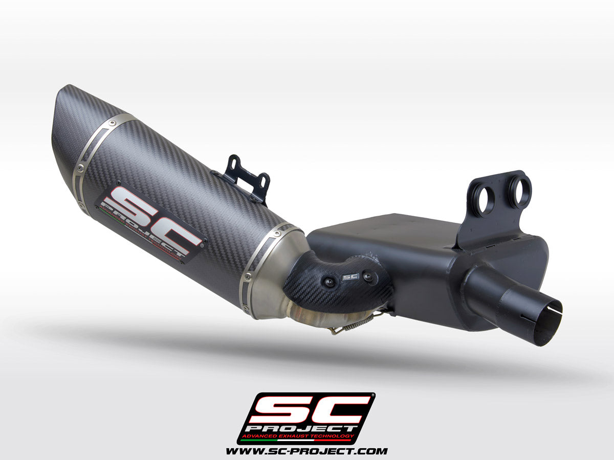 BMW F 900 R (2025-2026) SC1-R Muffler, with Carbon fibre end cap