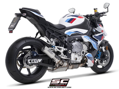 BMW M 1000 R (2025-2026) CR-T titanium exhaust, with stoneguard grid