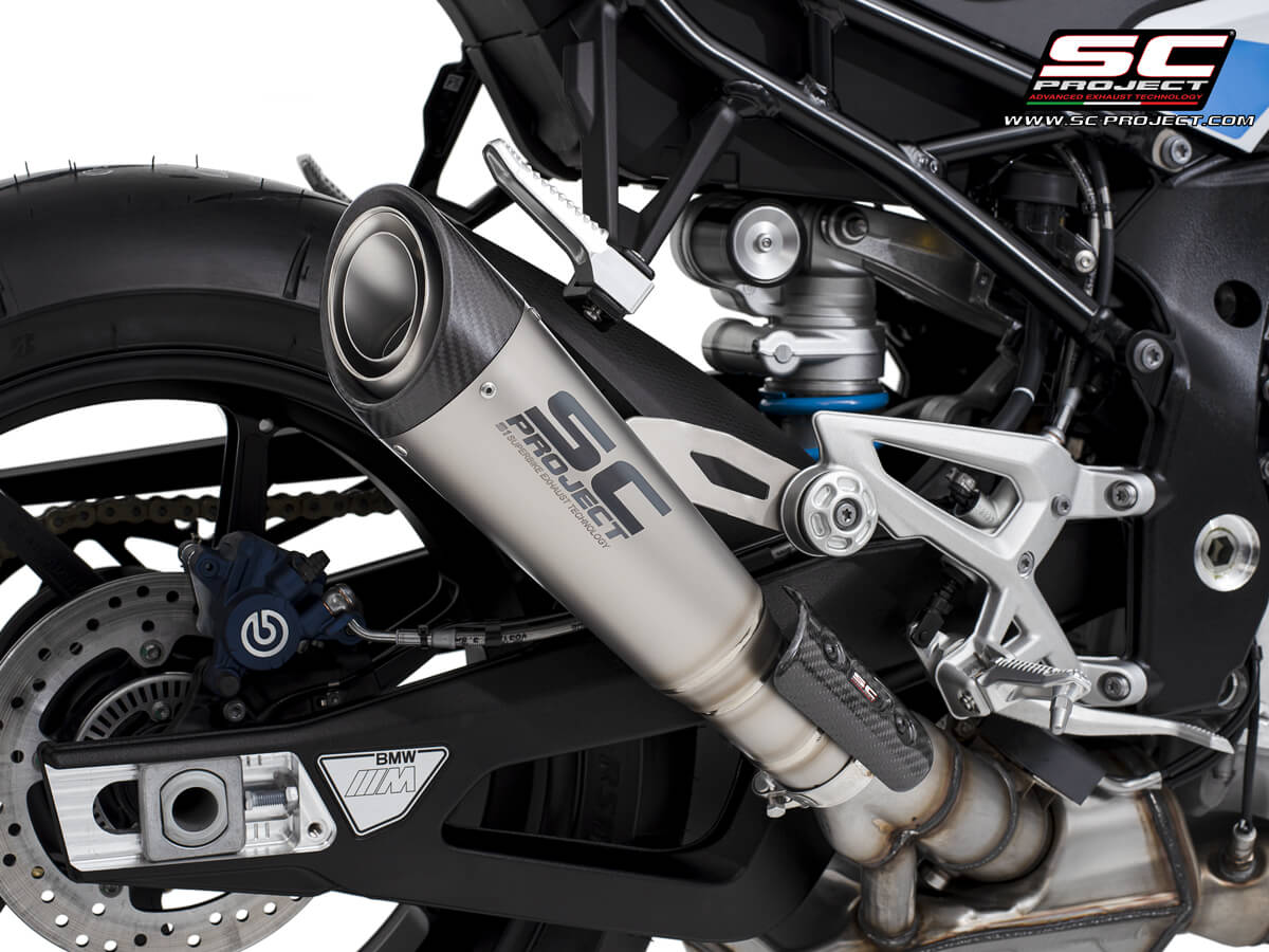 BMW M 1000 R (2023-2024) S1 titanium exhaust