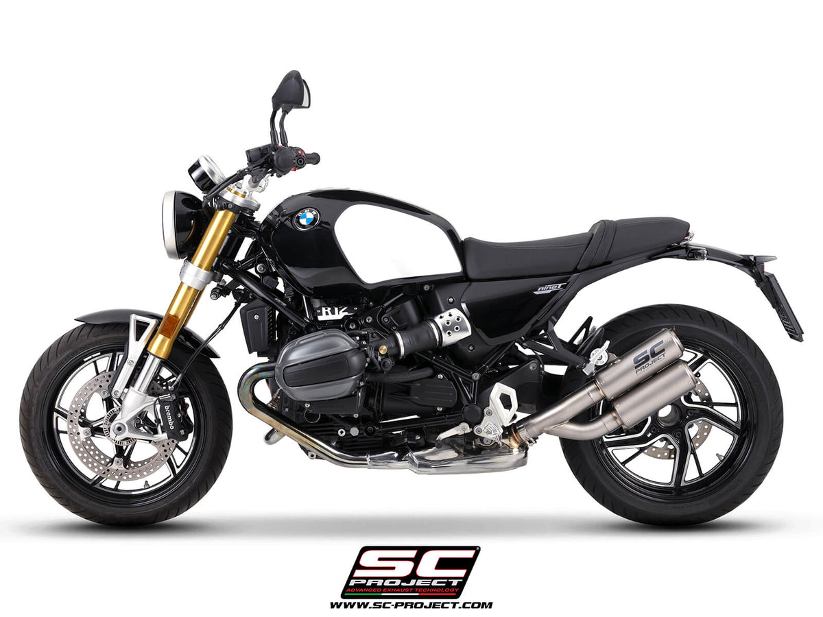 BMW R 12 nineT (2023 - 2026) Twin CR-T titanium exhaust