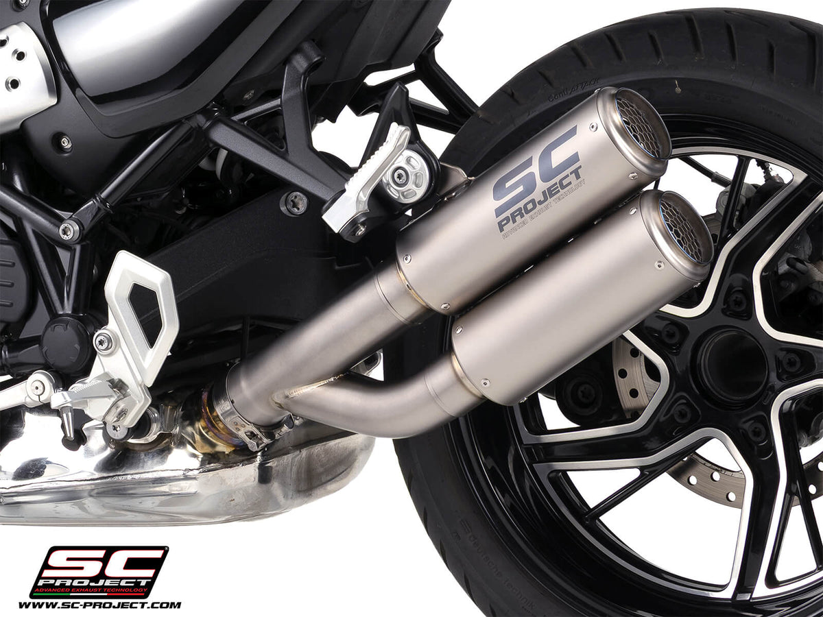 BMW R 12 nineT (2023 - 2026) Twin CR-T titanium exhaust