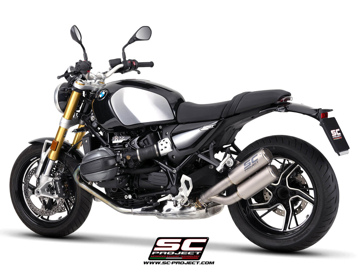 BMW R 12 nineT (2023 - 2026) Twin CR-T titanium exhaust