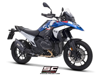 BMW R 1300 GS (2023-2026) Adventure-R titanium exhaust, matt black