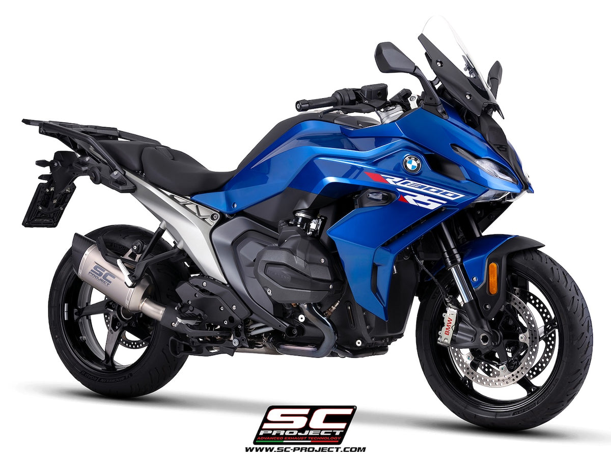 BMW R 1300 R - RS (2026) Adventure-R titanium exhaust