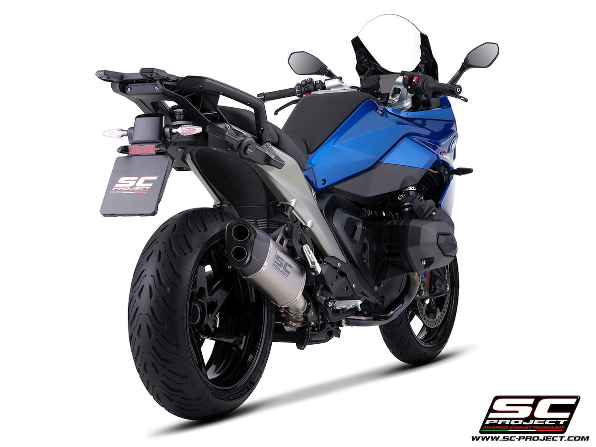 BMW R 1300 R - RS (2026) Adventure-R titanium exhaust