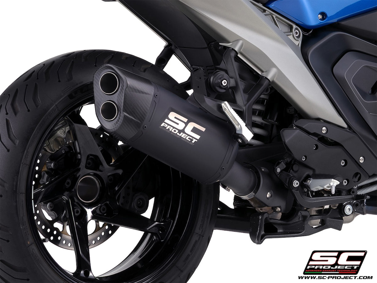 BMW R 1300 R - RS (2026) Adventure-R titanium exhaust, matt black