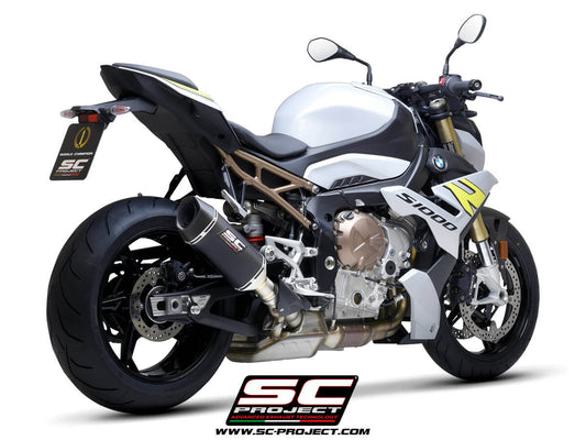 BMW S 1000 R (2025-2026) SC1-S Muffler, with Carbon fiber end cap