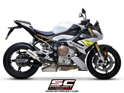 BMW S 1000 R (2025-2026) CR-T Muffler, with Titanium mesh on exit muffler - Racing