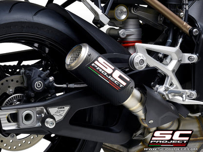 BMW S 1000 R (2025-2026) CR-T Muffler, with Titanium mesh on exit muffler - Racing