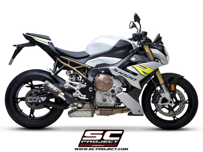 BMW S 1000 R (2025-2026) CR-T Muffler, with Titanium mesh on exit muffler - Racing