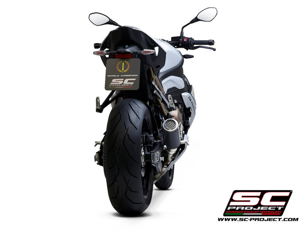 BMW S 1000 R (2025-2026) CR-T Muffler, with Titanium mesh on exit muffler - Racing