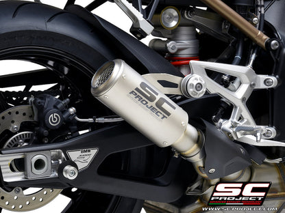 BMW S 1000 R (2025-2026) CR-T Muffler, with Titanium mesh on exit muffler - Racing