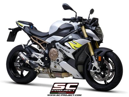 BMW S 1000 R (2025-2026) GP70-R Muffler, with Titanium end cap CR-T Muffler, with Titanium mesh on exit muffler