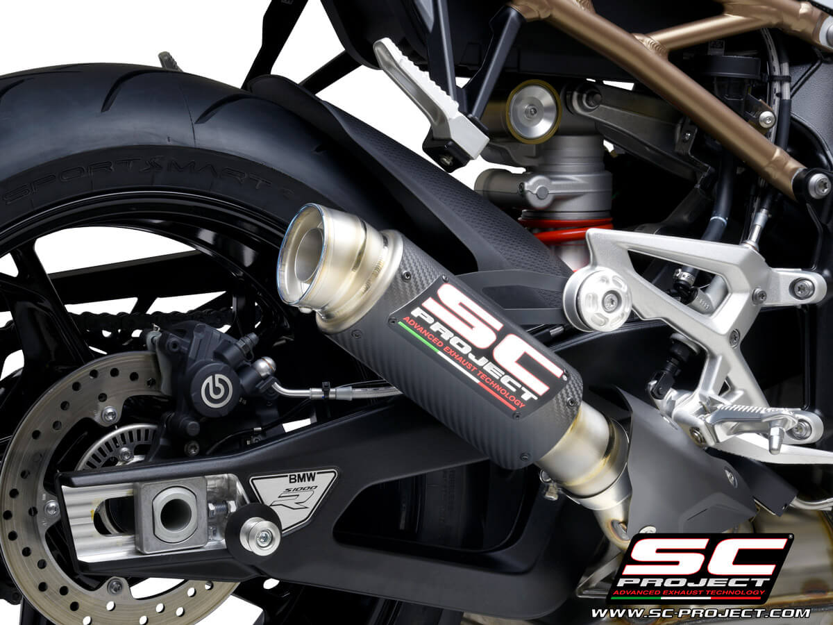 BMW S 1000 R (2025-2026) GP70-R Muffler, with Titanium end cap