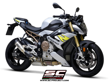 BMW S 1000 R (2021-2024) S1 Muffler, Titanium, with Carbon fiber end cap
