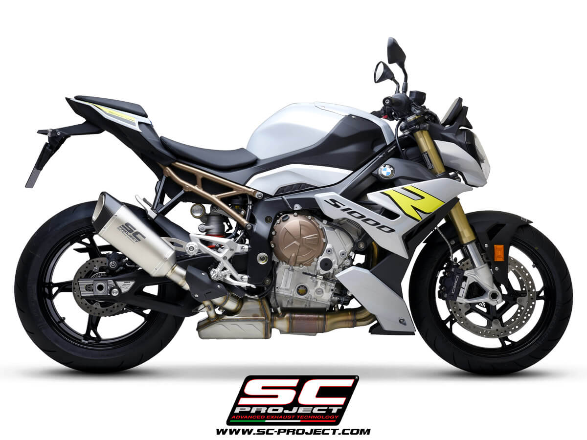 BMW S 1000 R (2025-2026) SC1-R Muffler, with carbon fiber end cap