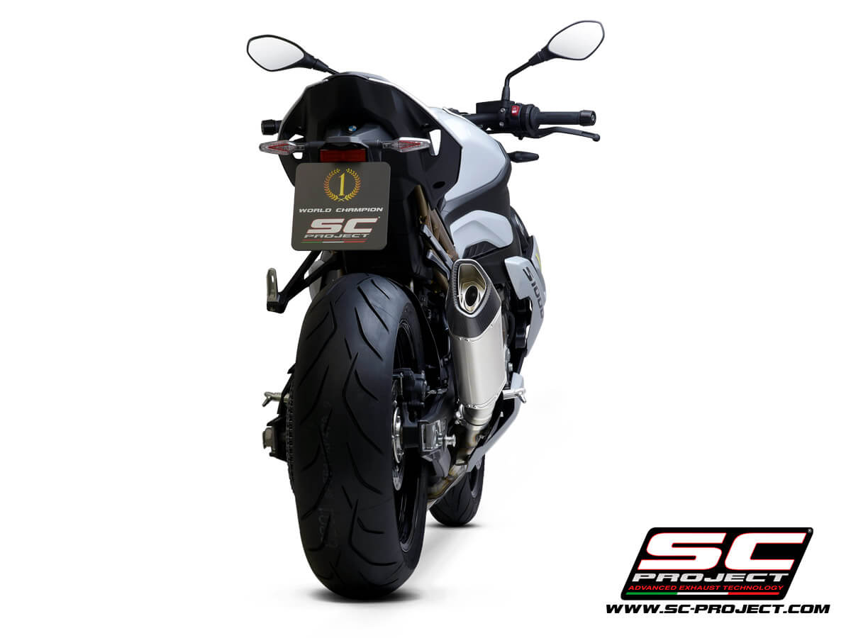 BMW S 1000 R (2025-2026) SC1-R Muffler, with carbon fiber end cap