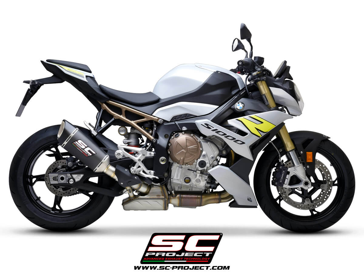 BMW S 1000 R (2025-2026) SC1-R Muffler, with carbon fiber end cap