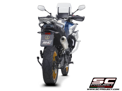CFMOTO 800MT (2020 - 2025) Rally Raid Muffler, titanium