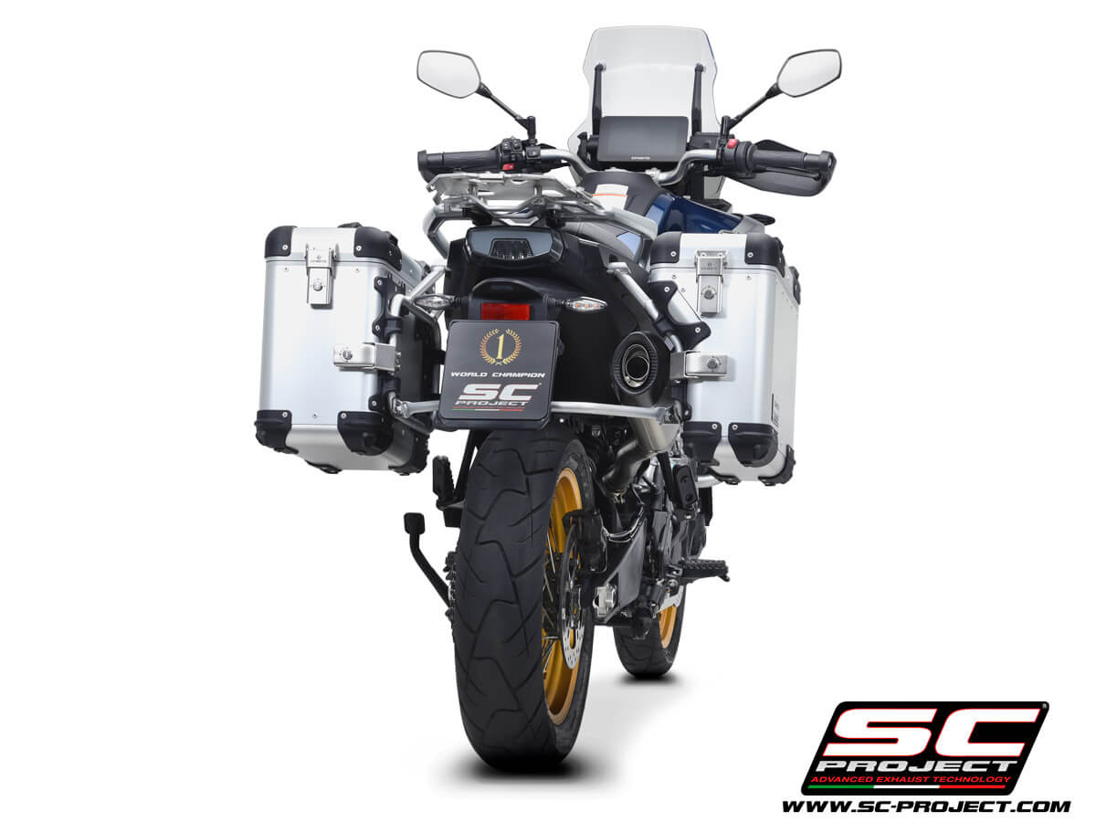 CFMOTO 800MT (2025-2026) - EURO 5+ X-Plorer II titanium exhaust