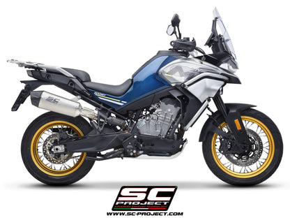 CFMOTO 800MT (2025-2026) - EURO 5+ X-Plorer II titanium exhaust