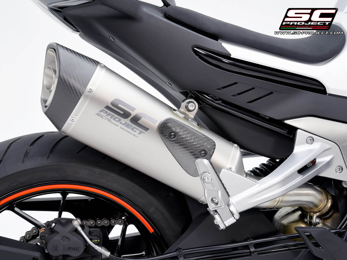 CFMOTO 800NK (2023 - 2025) SC1-R titanium exhaust