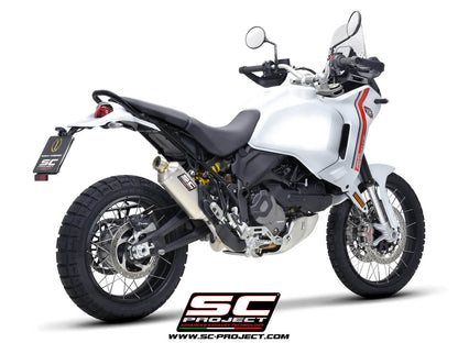 Ducati DESERTX (2022-2026) De-cat link compatible with slip-on range (muffler not included)