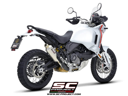 Ducati DESERTX (2022-2026) Rally Raid Muffler, titanium
