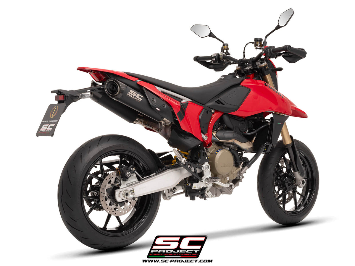 DUCATI HYPERMOTARD 698 MONO - RVE (2024-2026) Dual undertail S1-C titanium, matt black