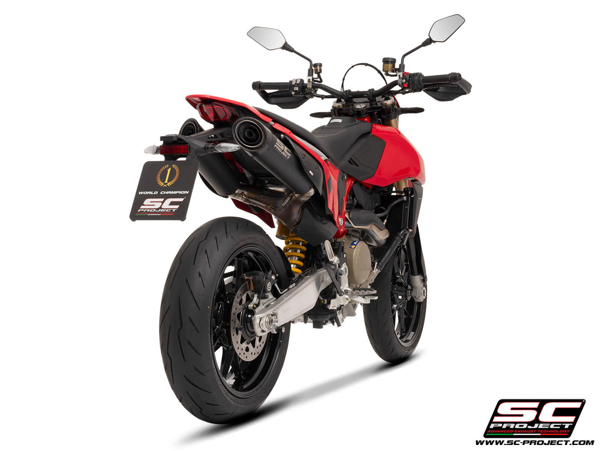 DUCATI HYPERMOTARD 698 MONO - RVE (2024-2026) Dual undertail S1-C titanium, matt black