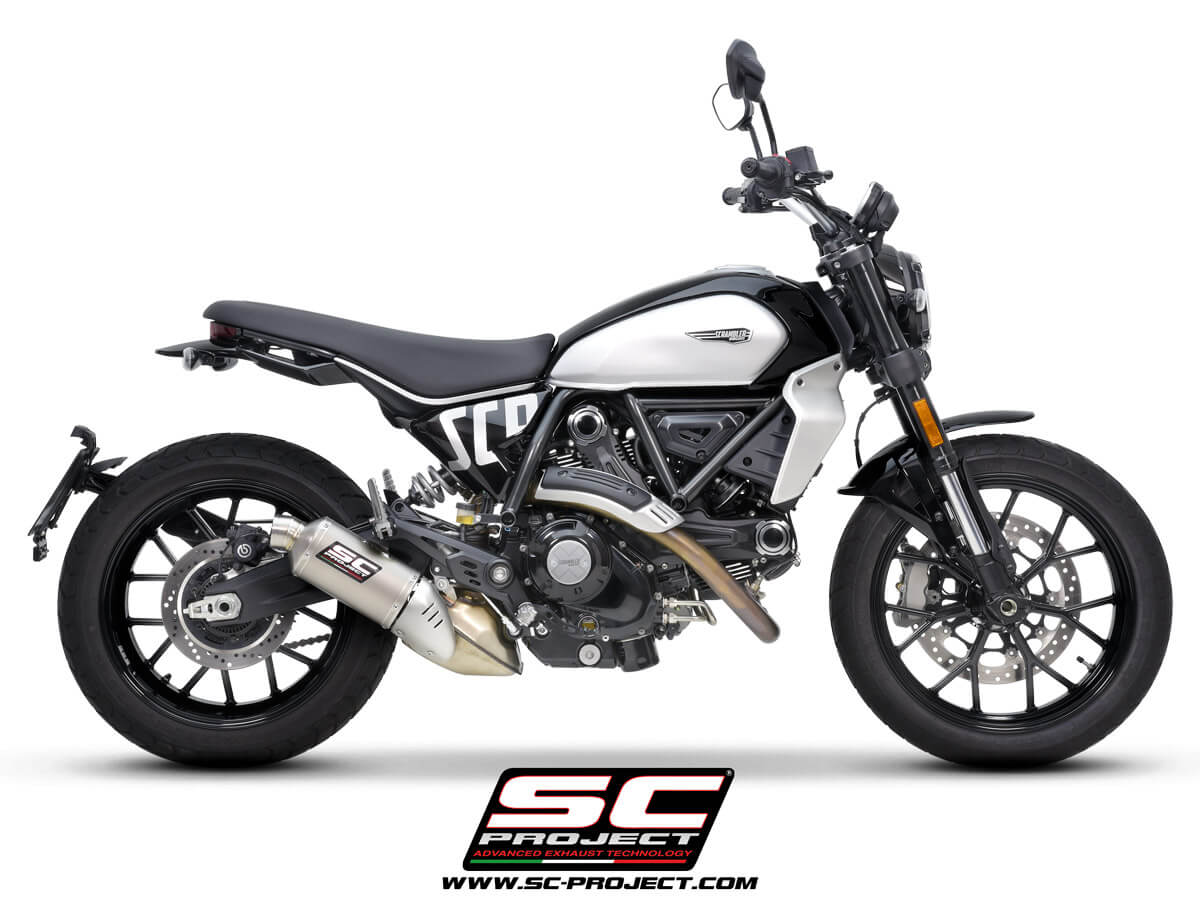 DUCATI SCRAMBLER 800 2023 - RALLY-S TITANIUM EXHAUST