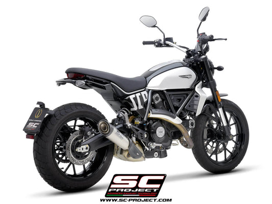 DUCATI SCRAMBLER 800 (2023) S1 titanium exhaust