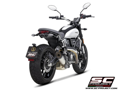 DUCATI SCRAMBLER 800 (2023) S1 titanium exhaust