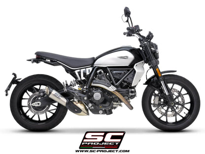 DUCATI SCRAMBLER 800 (2023) S1 titanium exhaust