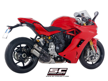 DUCATI SUPERSPORT 950 (2021-2024) Twin CR-T dual Muffler, titanium