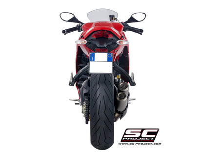 DUCATI SUPERSPORT 950 (2021-2024) Twin CR-T dual Muffler, titanium