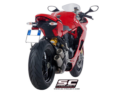 DUCATI SUPERSPORT 950 (2021-2024) Twin CR-T dual Muffler, titanium