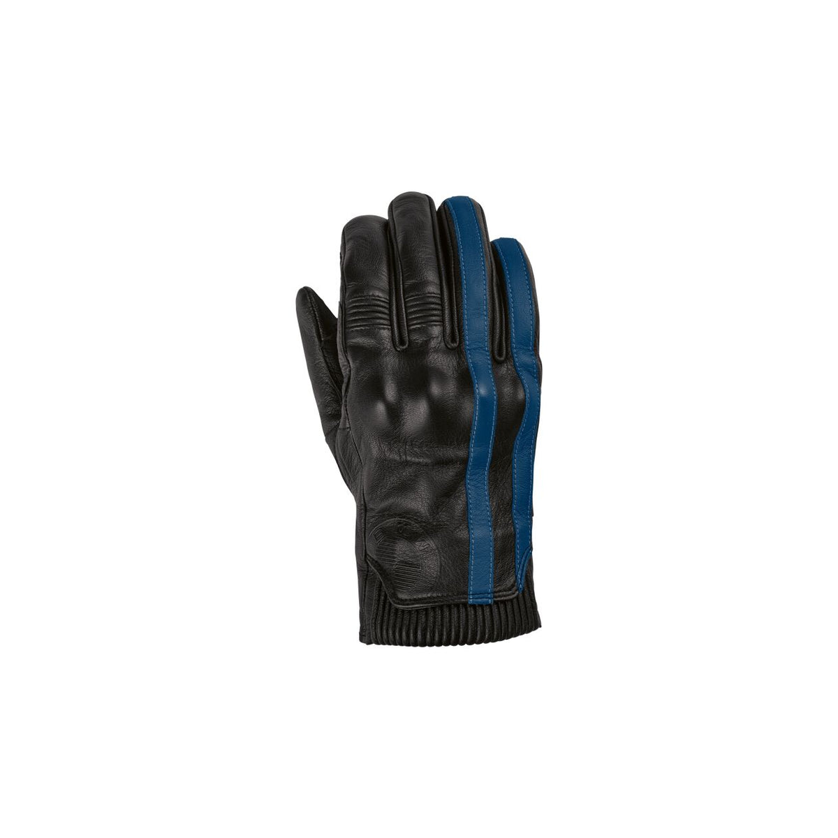 Lehel gloves, Black/Blue, XS (76215B3D075) - 4