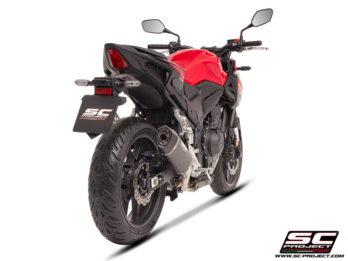 HONDA CBR500R (2024-2026) SC1-S carbon exhaust