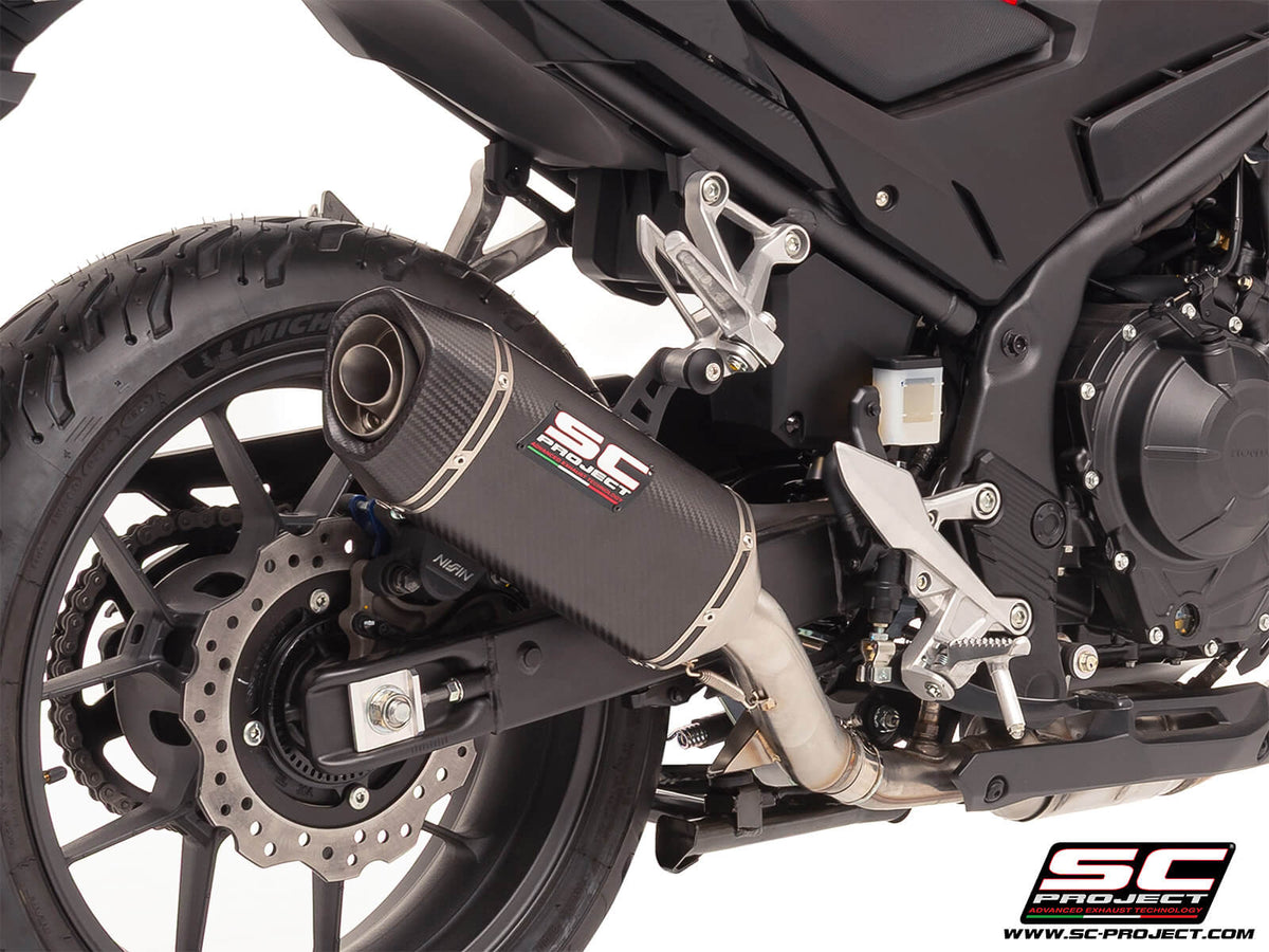 HONDA CBR500R (2024-2026) SC1-S carbon exhaust