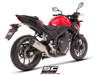 HONDA CBR500R (2024-2026) SC1-S titanium exhaust