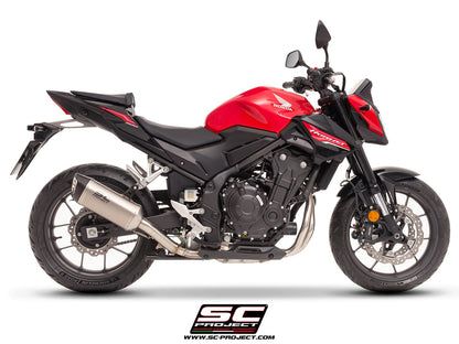 HONDA CBR500R (2024-2026) SC1-S titanium exhaust
